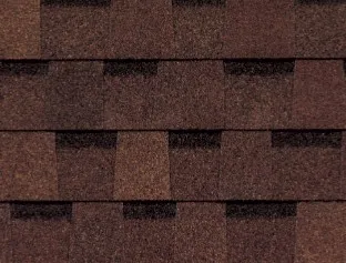 Atlas Roofing Castlebrook Burnt Sienna roof shingle swatch