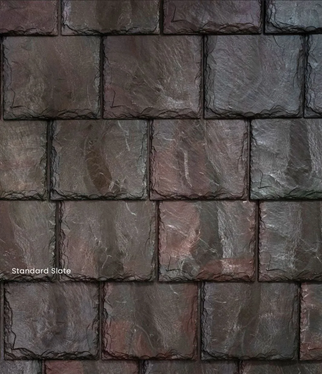 Brava Roof Tile Old World Slate Atlantic roof shingle swatch