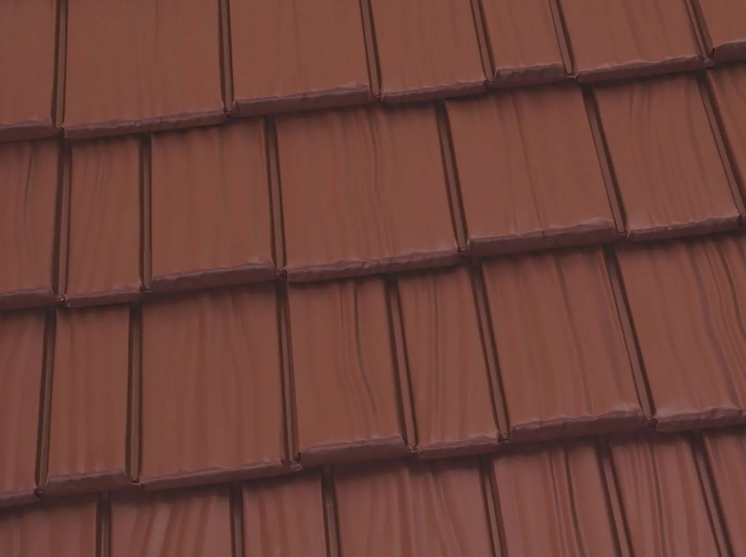 Classic Metal Roofing Systems Country Manor Shake Terra Red