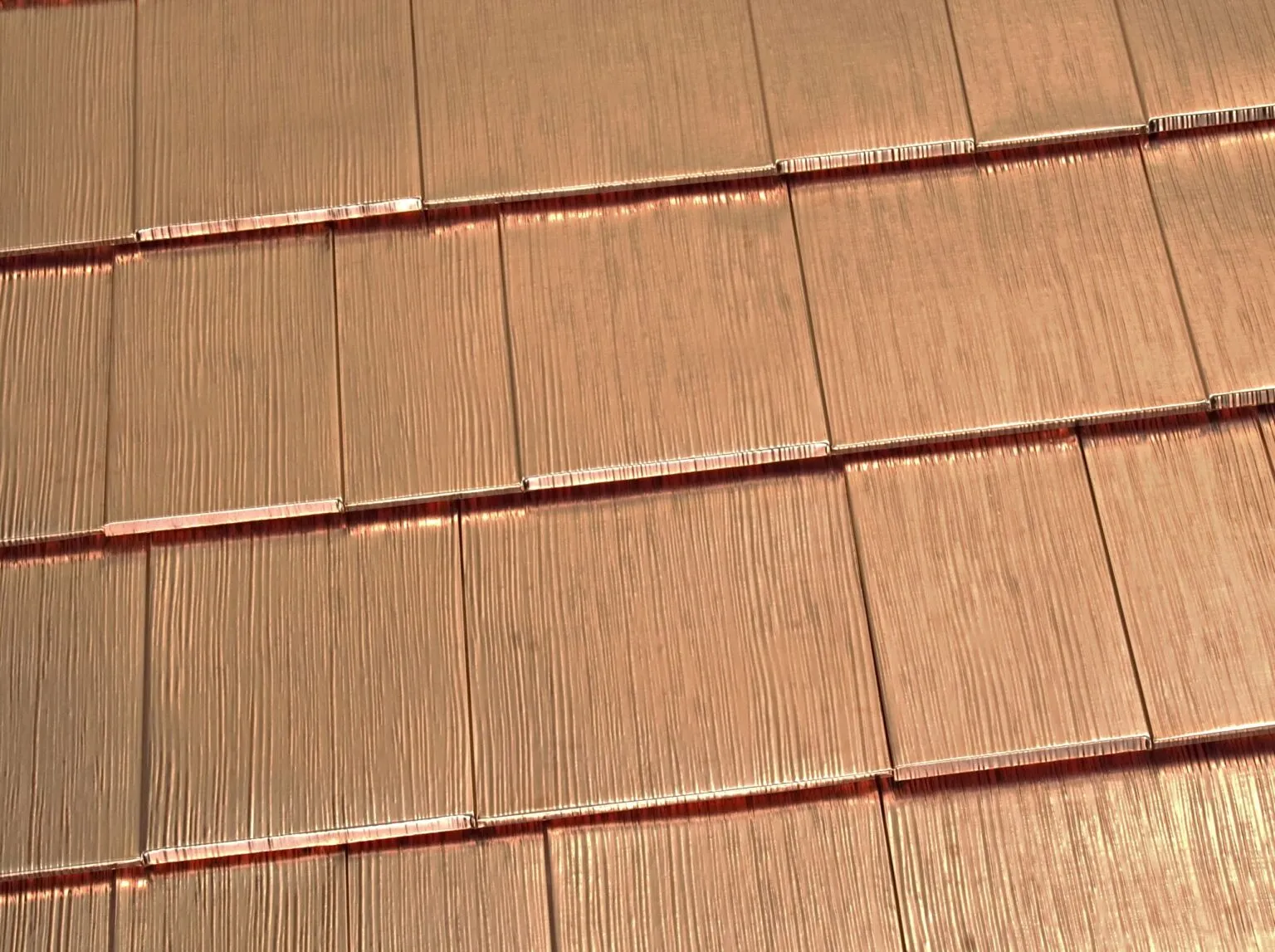 Classic Metal Roofing Systems Oxford Shingle Solid Copper