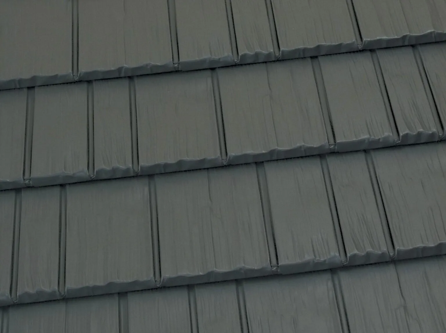 Classic Metal Roofing Systems Rustic Shingle Deep Charcoal