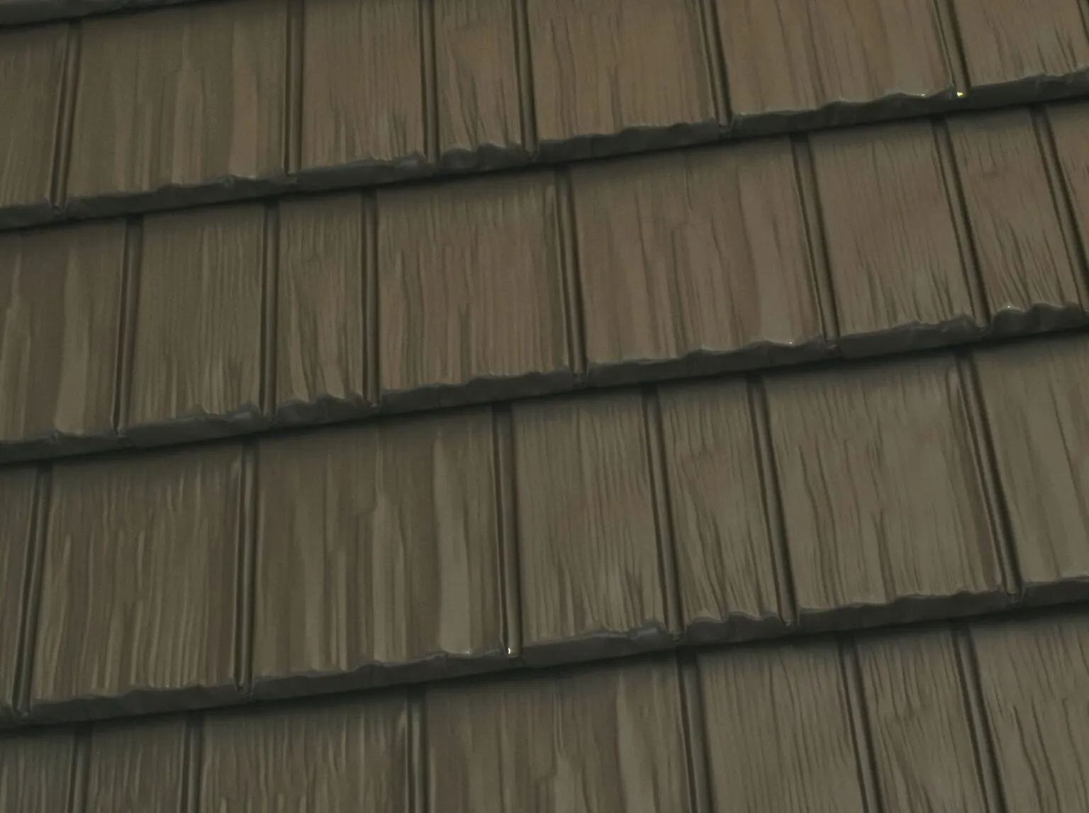 Classic Metal Roofing Systems Rustic Shingle Mustang Brown