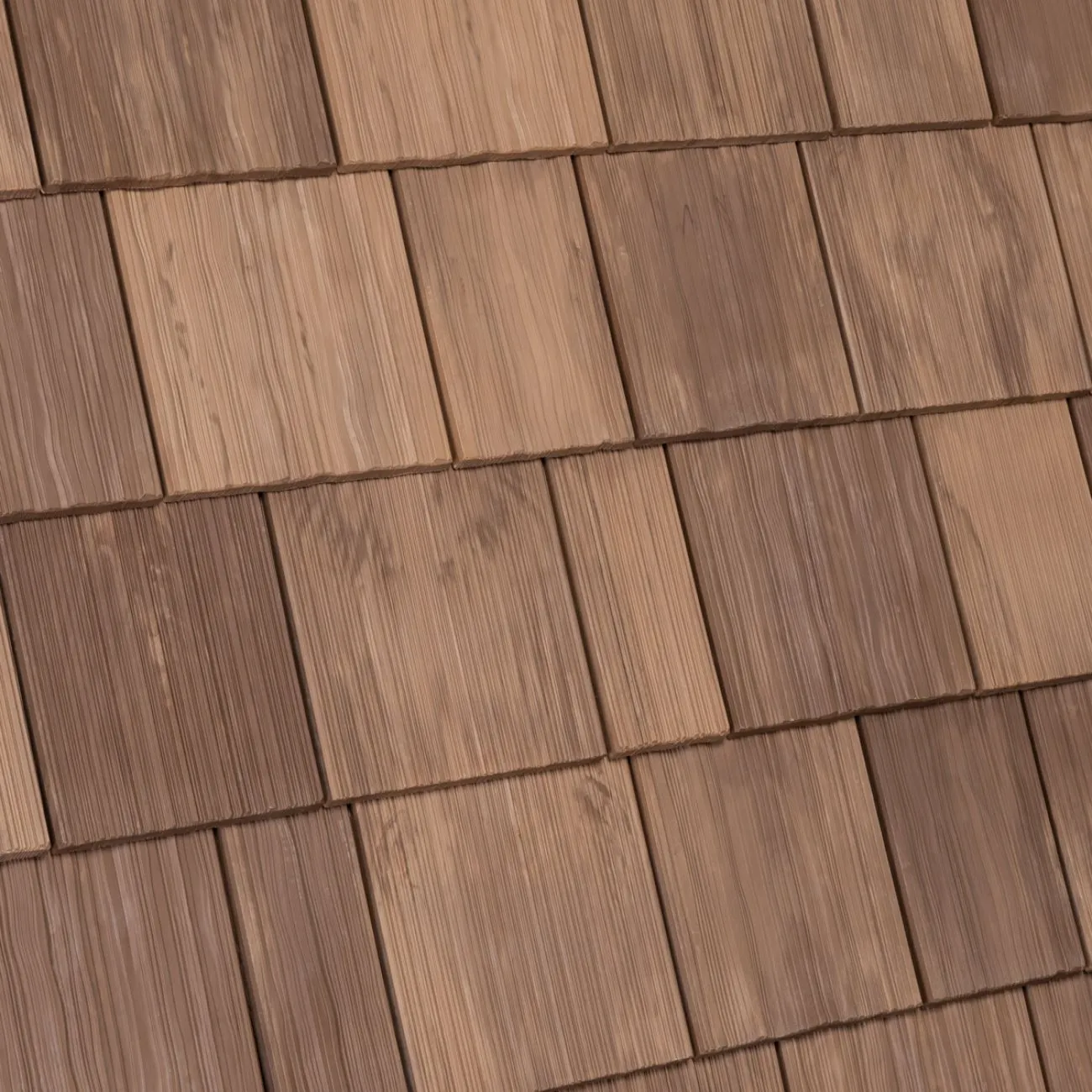 DaVinci Roofscapes Multi-Width Shake Blonde Cedar