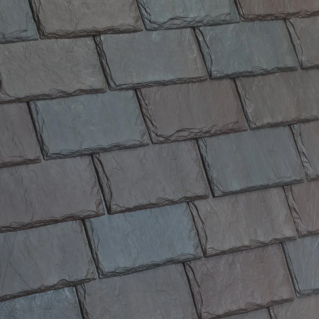 DaVinci Roofscapes Single-Width Slate Brownstone