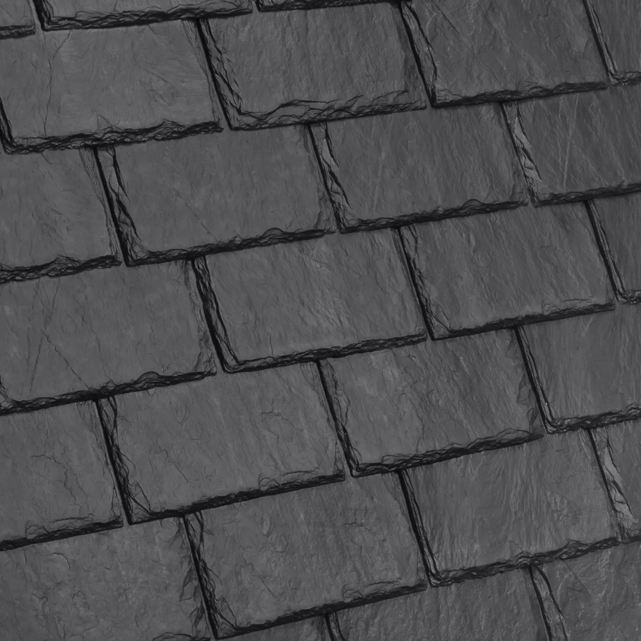 DaVinci Roofscapes Single-Width Slate Slate Black
