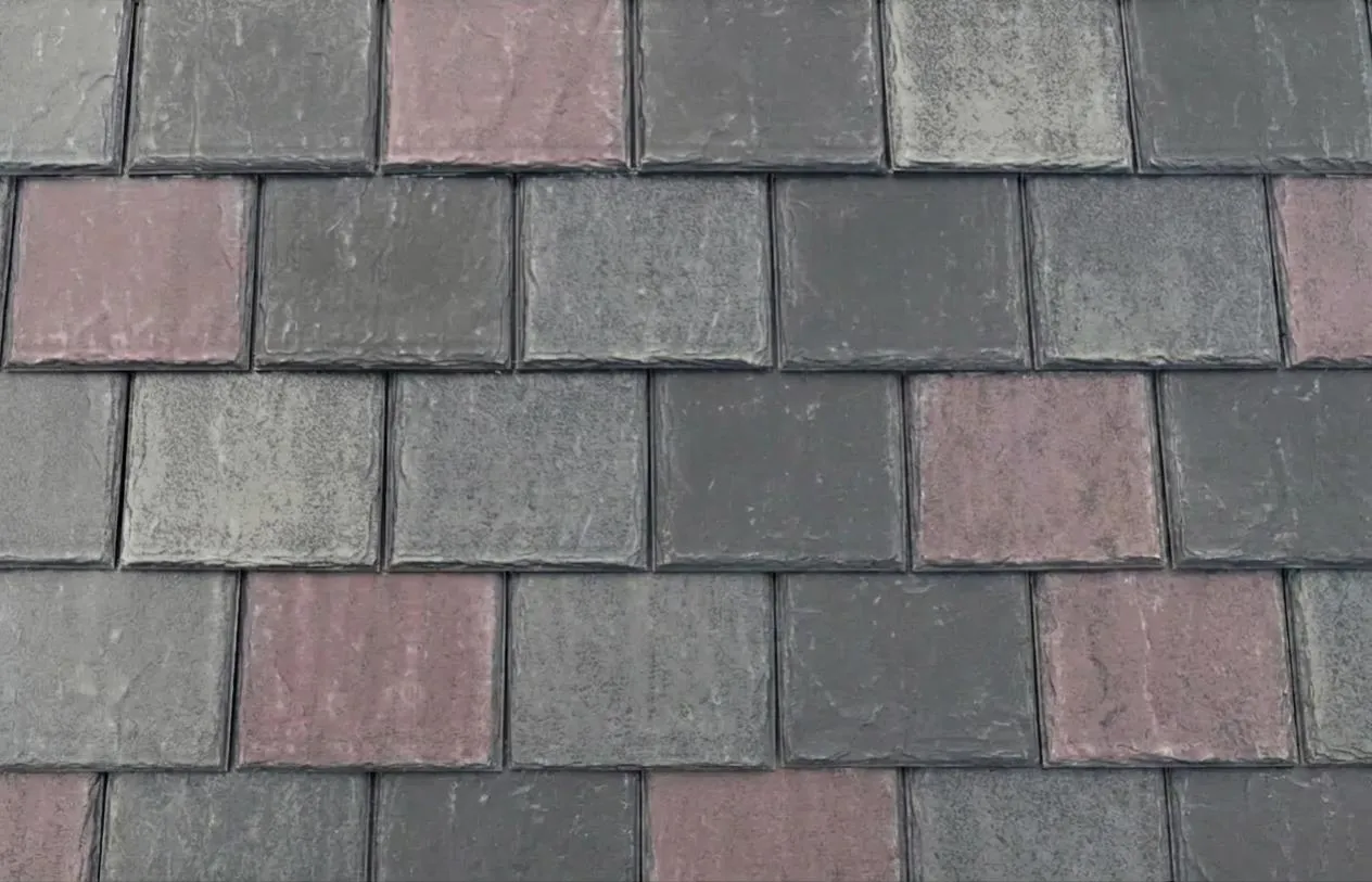 F-Wave Classic Slate Royal roof shingle swatch