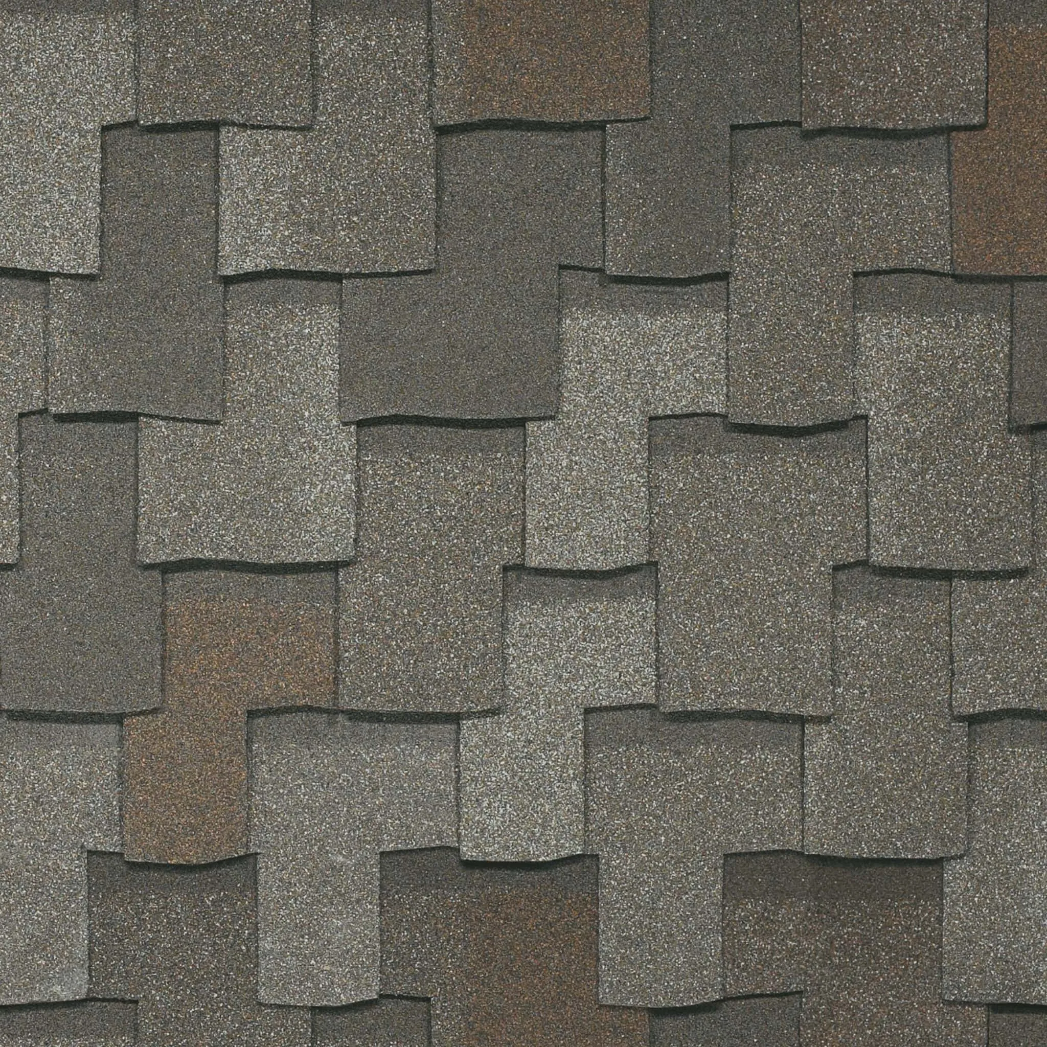 IKO Armourshake Chalet Wood roof shingle swatch